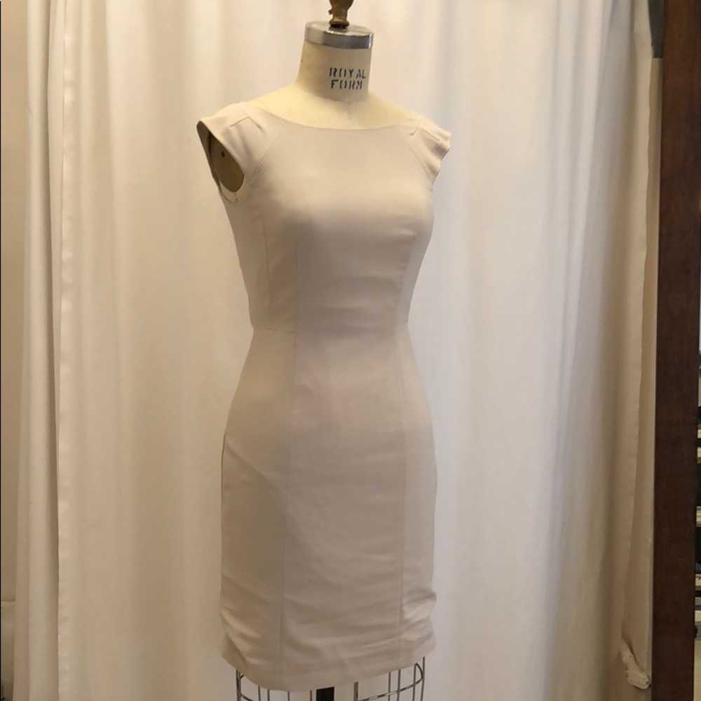 Blush pink H&M pencil dress size 4
